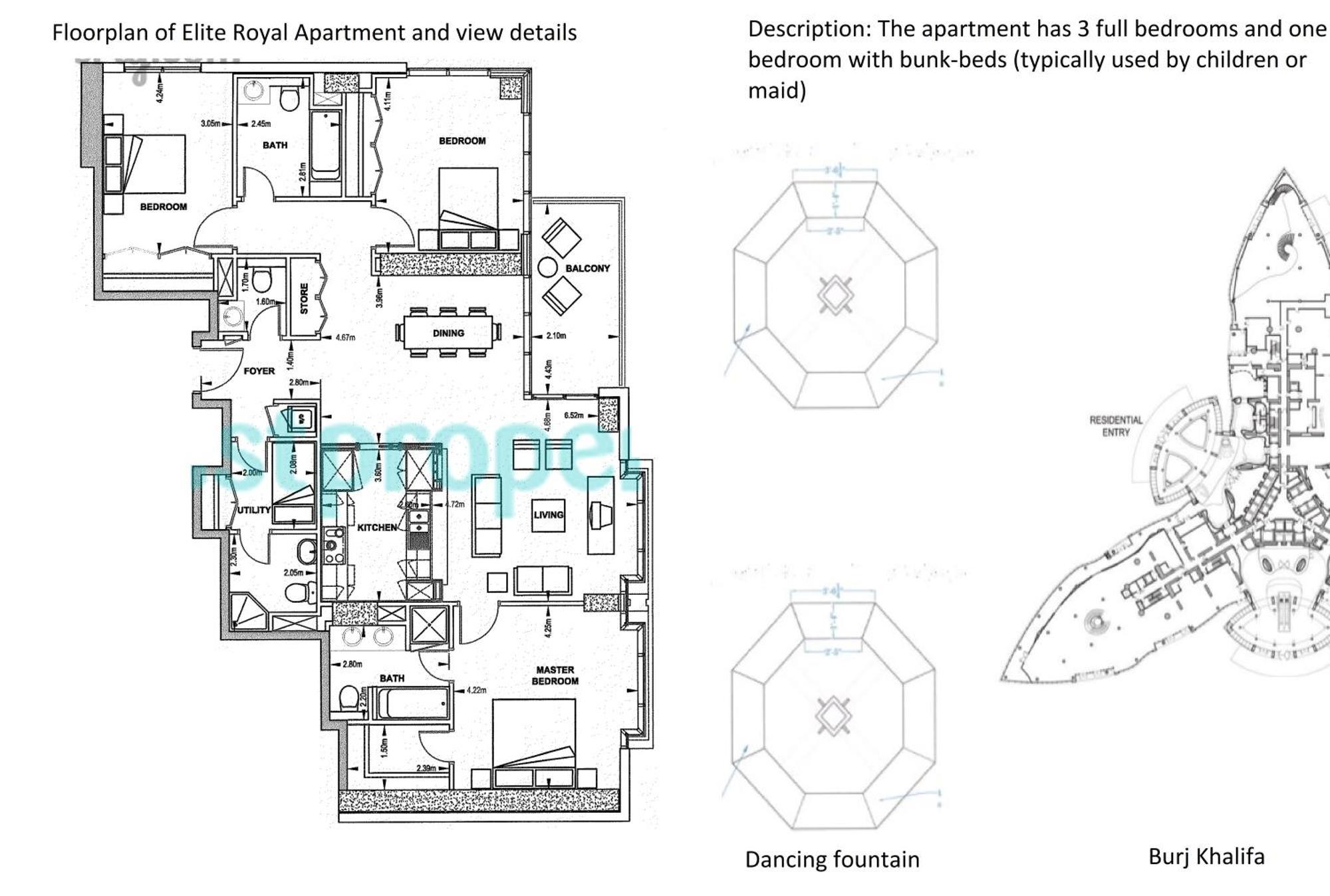 Elite Royal Apartment - Burj Residences Tower 5 Dubai Dış mekan fotoğraf